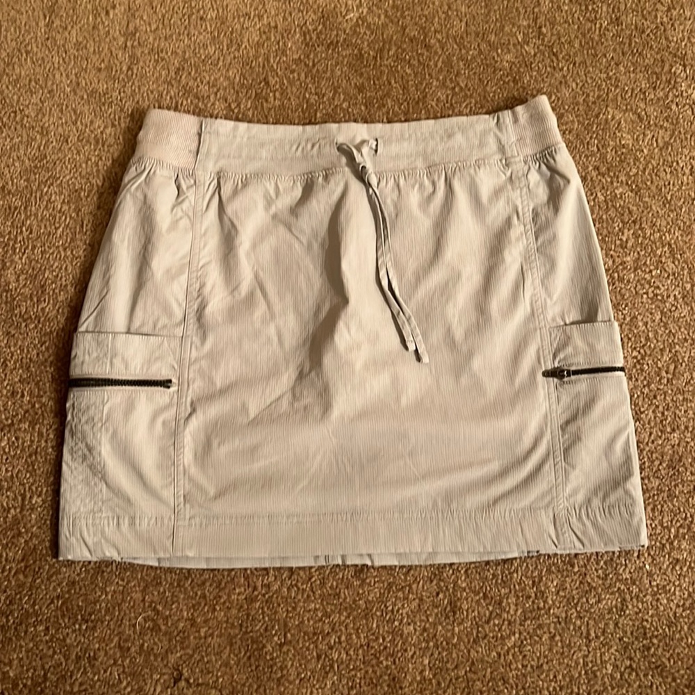 Gray skort, size small, dry fit